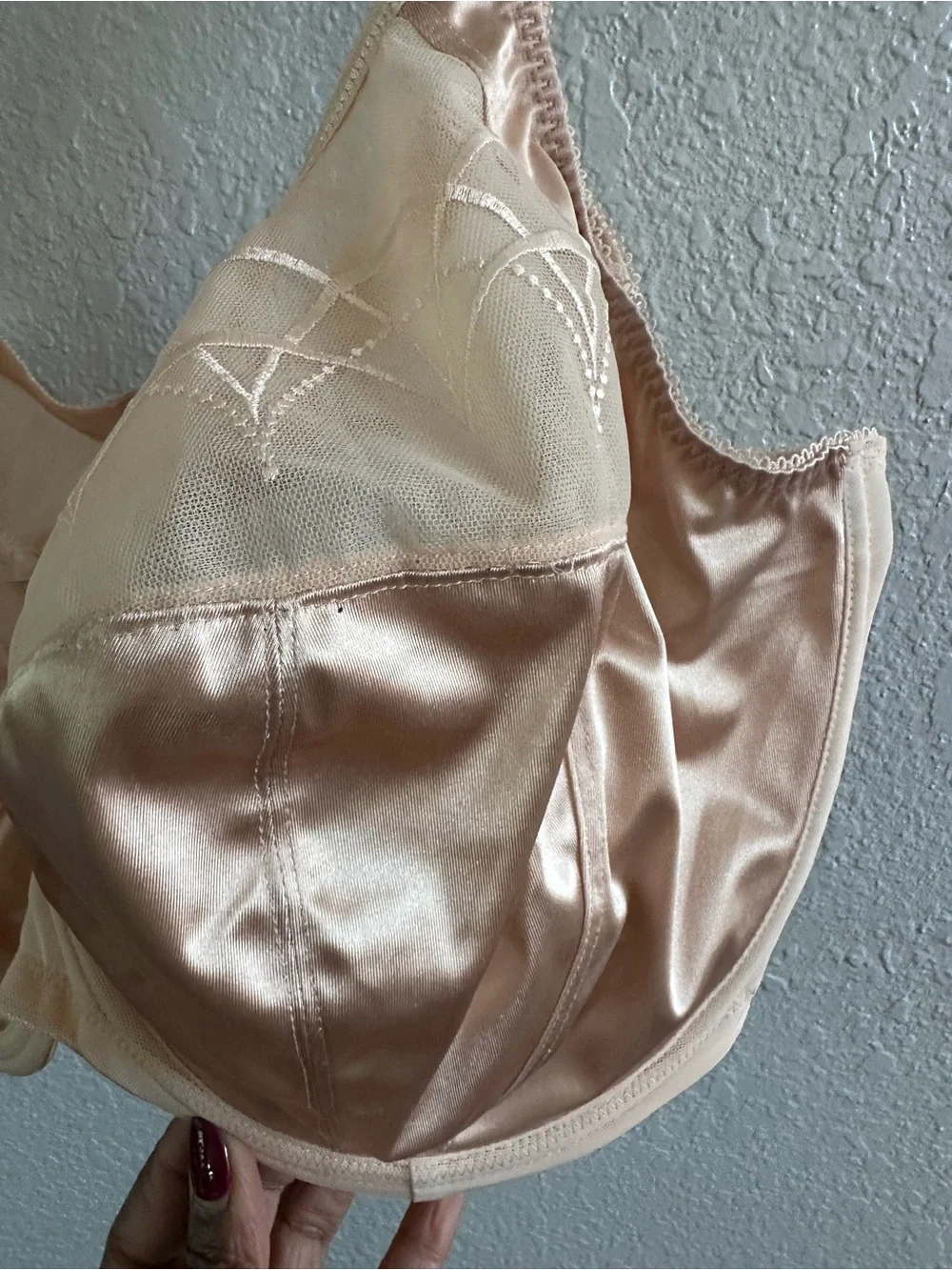 Elomi Morgan Underwire Banded Bra Nude Blush Full Coverage 44J‎ UK 44GG EL4030